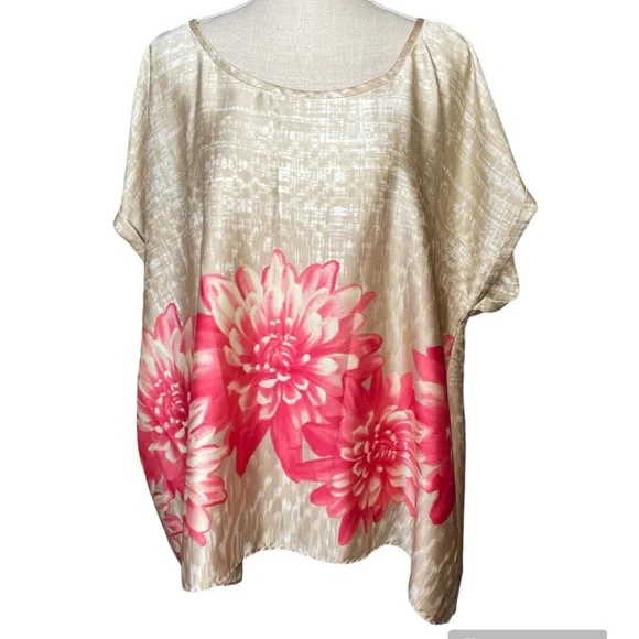 Investments II Floral Blouse - Picture 1 of 10